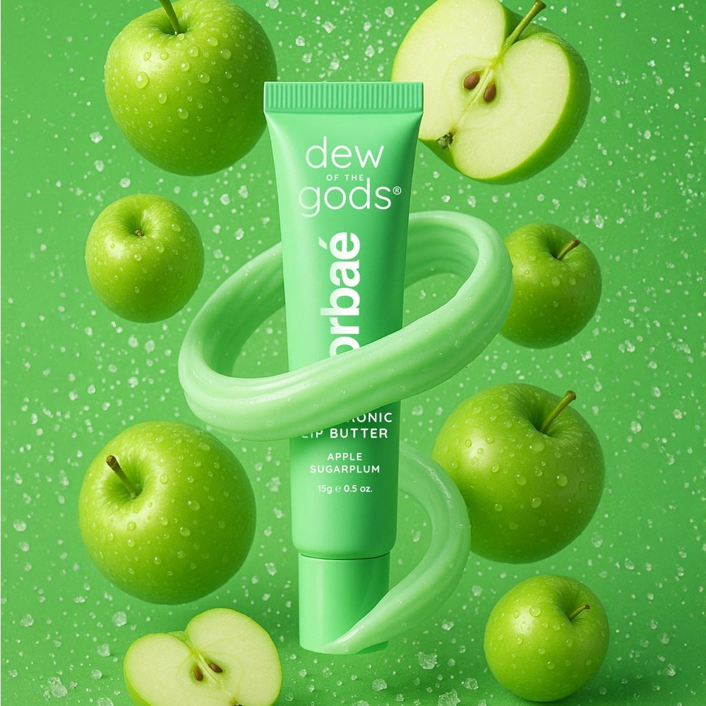 dew of the gods Hyaluronic Lip Butter - Apple Sugar Plum